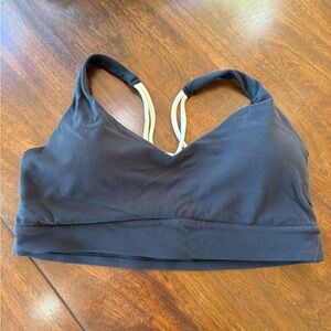 Athleta contrast sports bra
